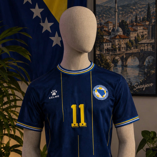 Džeko Bosnia & Herzegovina Jersey 2026 - Home / Player Version