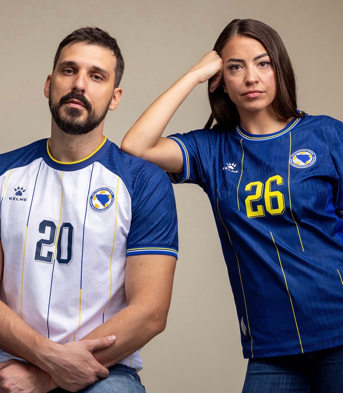 KELME BiH ADULT World Cup 26 Jersey - Home / Player Version