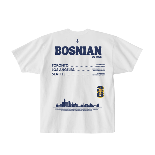 Bosnian WC26 Tour T-Shirt