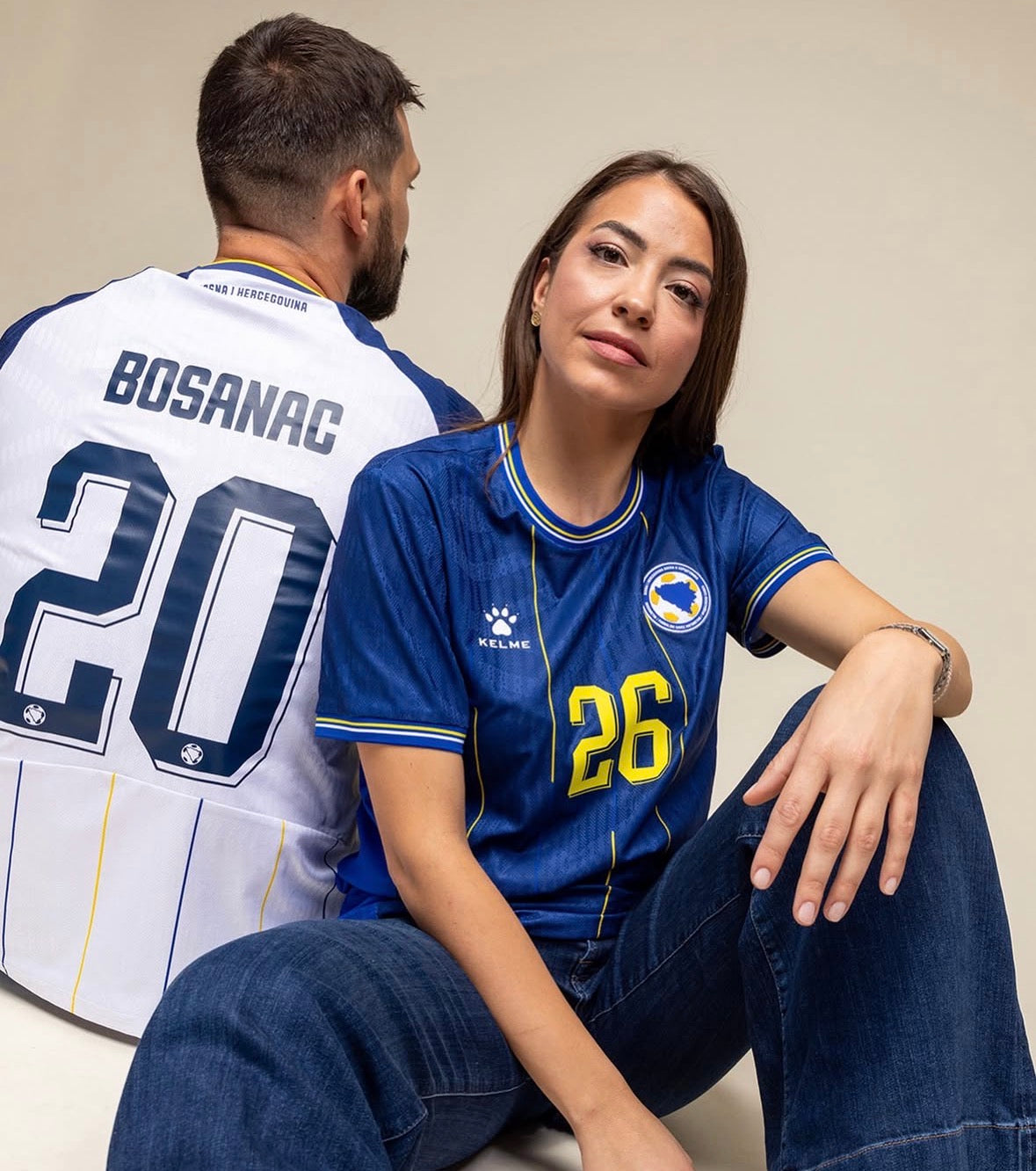KELME BiH ADULT World Cup 26 Jersey - Home / Player Version