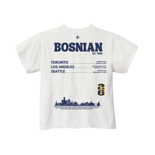 Kids Bosnian WC26 Tour T-Shirt
